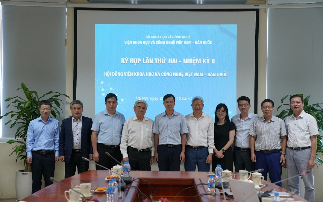 Kỳ họp Hội đồng Viện Khoa học và Công nghệ  Việt Nam - Hàn Quốc lần thứ hai – nhiệm kỳ II