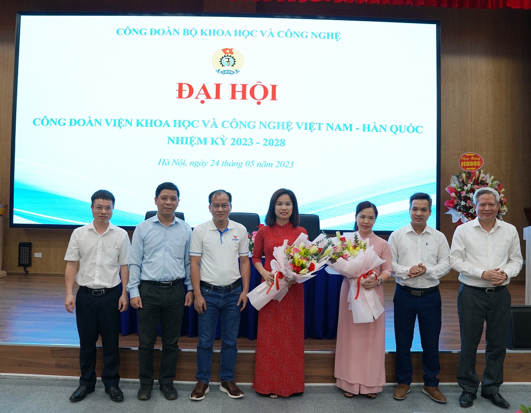 Đại hội công đoàn Viện Khoa học và Công nghệ Việt Nam – Hàn Quốc lần thứ nhất nhiệm kỳ 2023-2028
