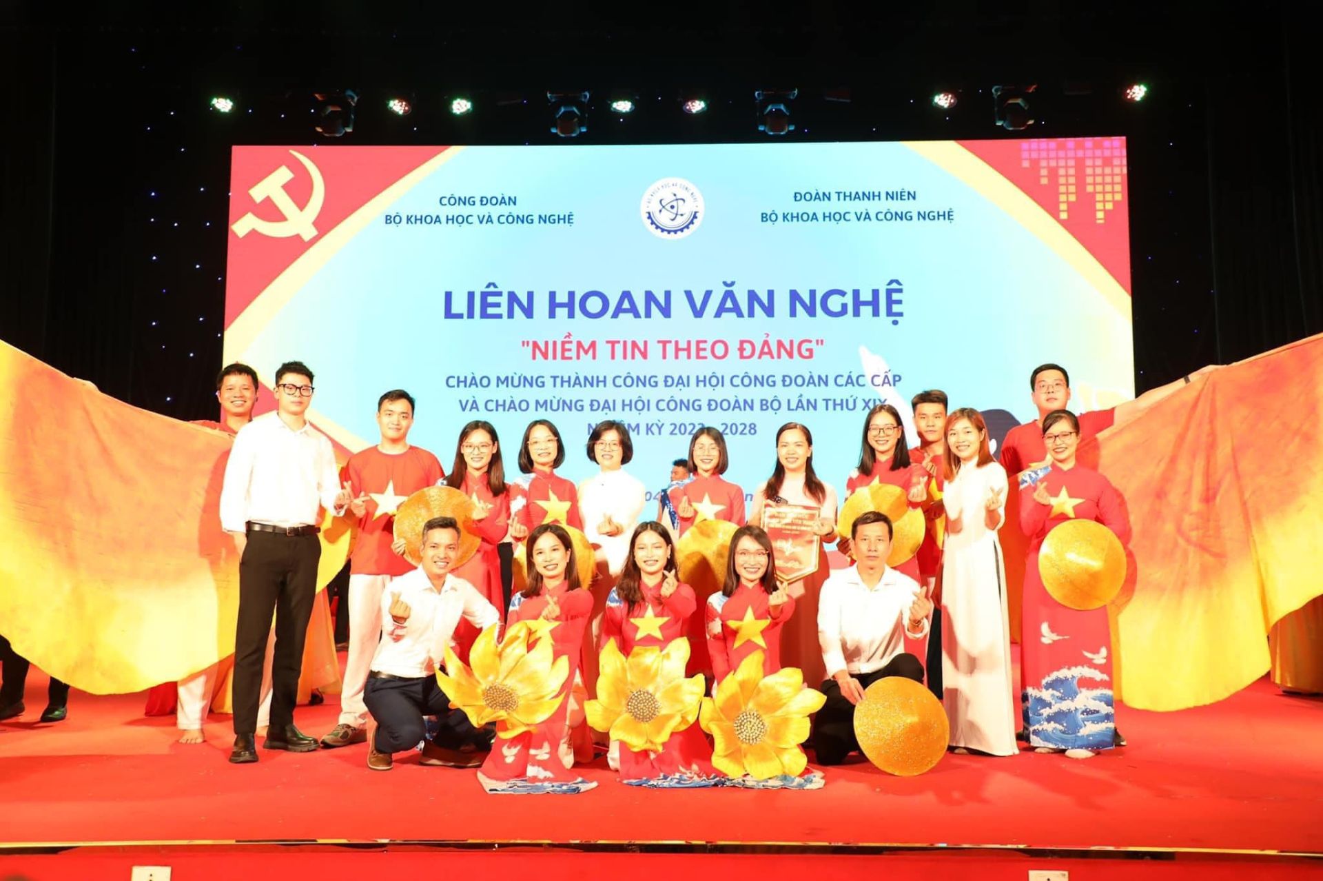 VKIST tham gia Liên hoan văn nghệ chào mừng Đại hội đại biểu Công đoàn Bộ Khoa học và Công nghệ lần thứ XIX, nhiệm kỳ 2023 - 2028