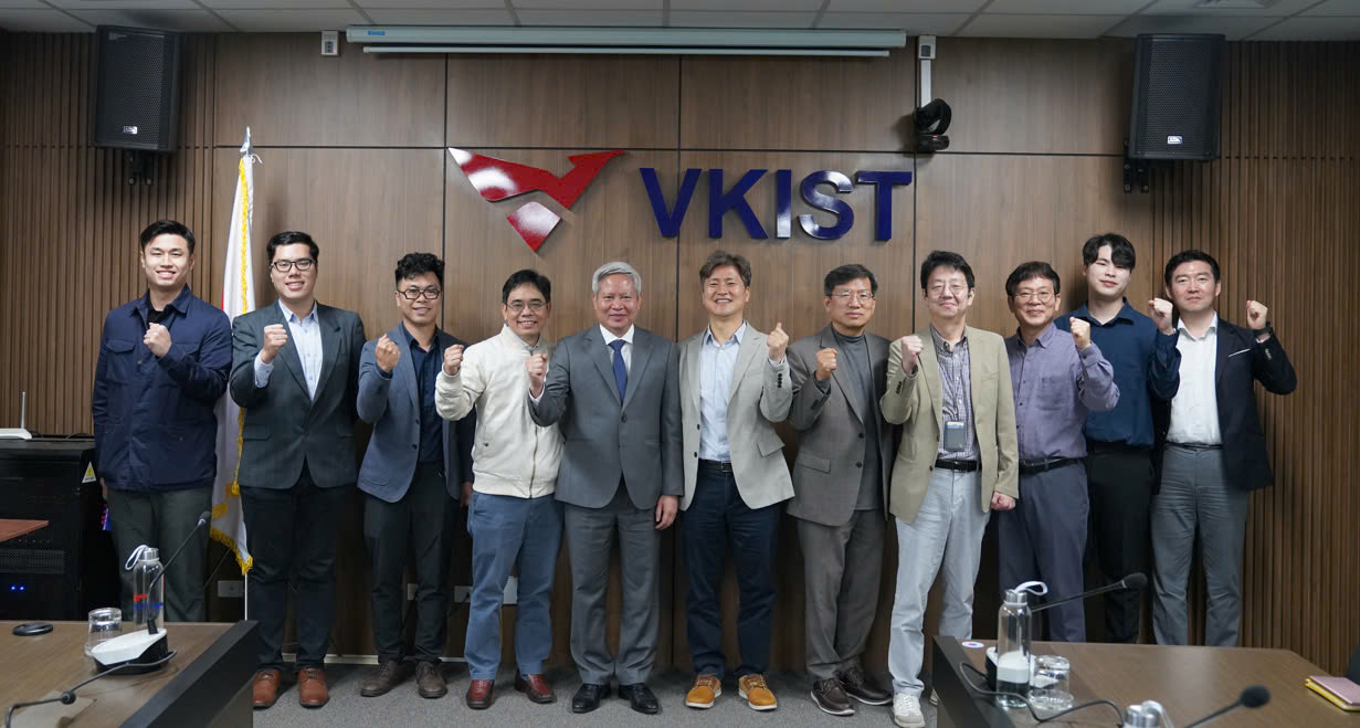 VKIST và Viện Phát Triển Ngành Công nghiệp Robot Hàn Quốc (KIRIA) thúc đẩy hợp tác thành lập Trung tâm Robot Toàn cầu