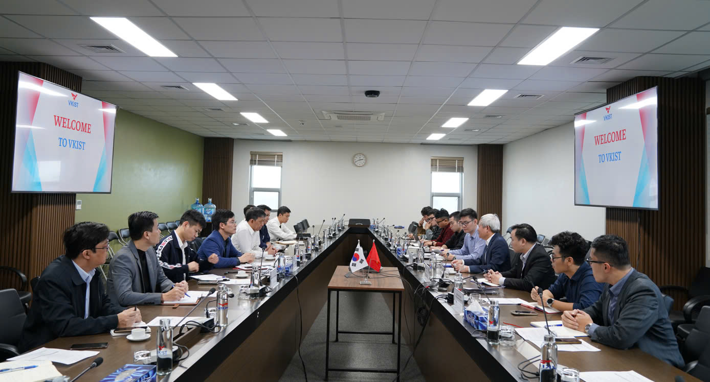 Viện VKIST – Học viện An ninh nhân dân triển khai các nghiên cứu chung