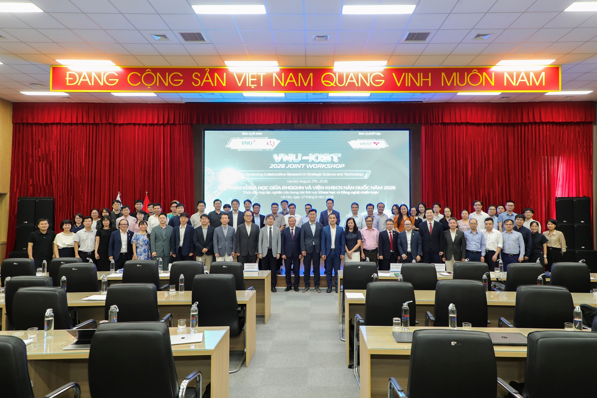 VKIST góp phần kết nối KIST và ĐHQGHN trong hợp tác nghiên cứu