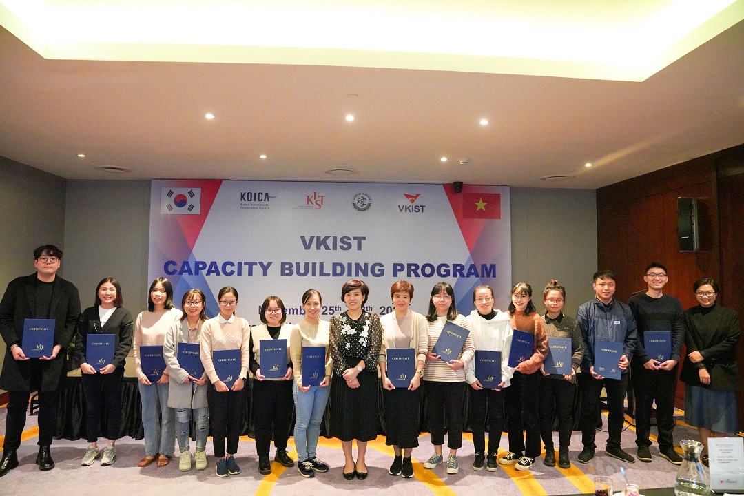 The last capacity building program in 2021 of VKIST