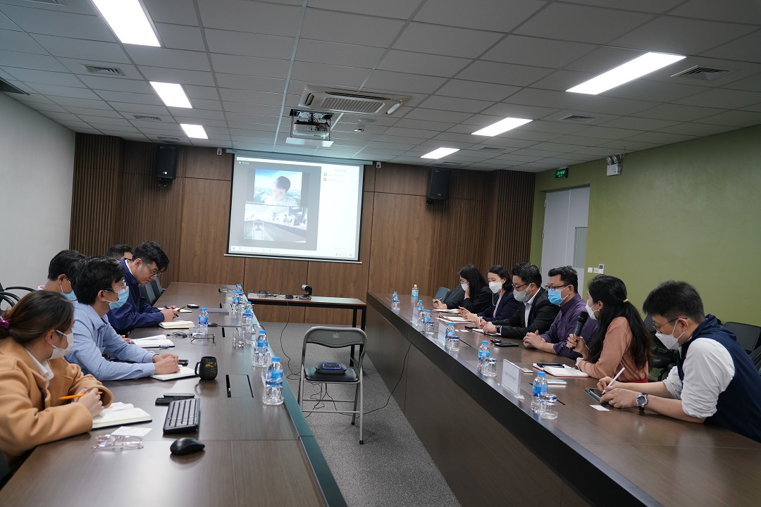 Discussion with the Korean partners to open cooperation opportunities