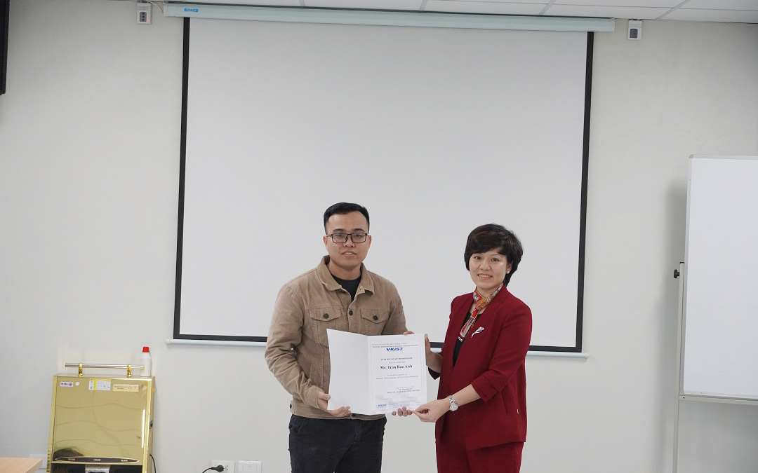 Welcome and Orientation program for new employees at VKIST