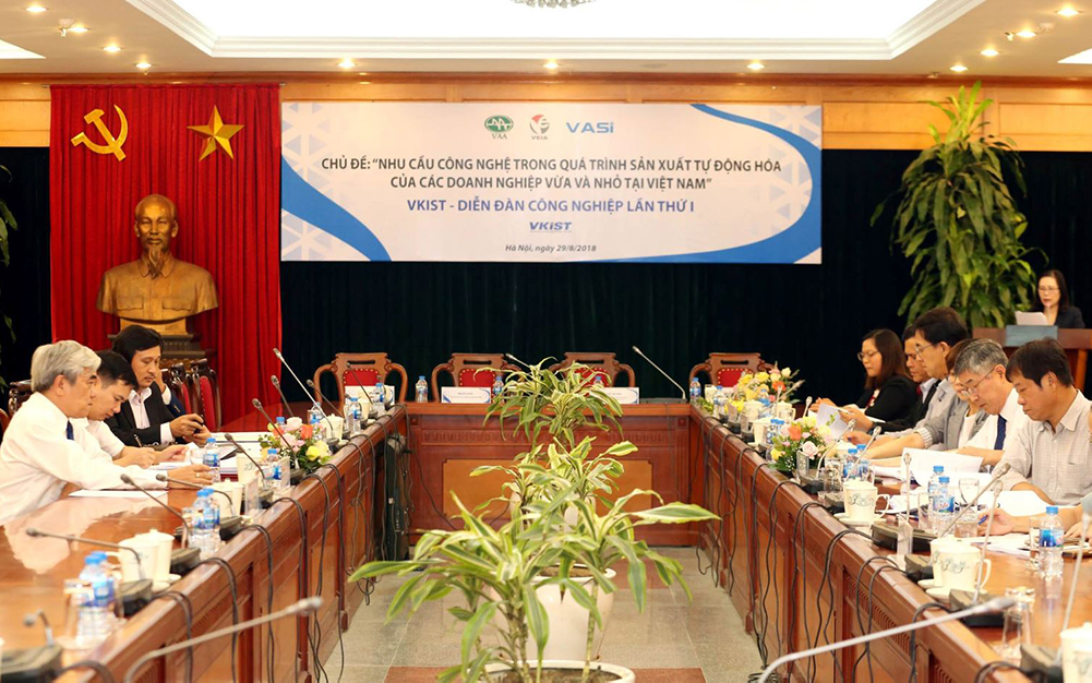Nhu cầu công nghệ trong quá trình sản xuất tự động hóa của các doanh nghiệp vừa và nhỏ tại Việt Nam