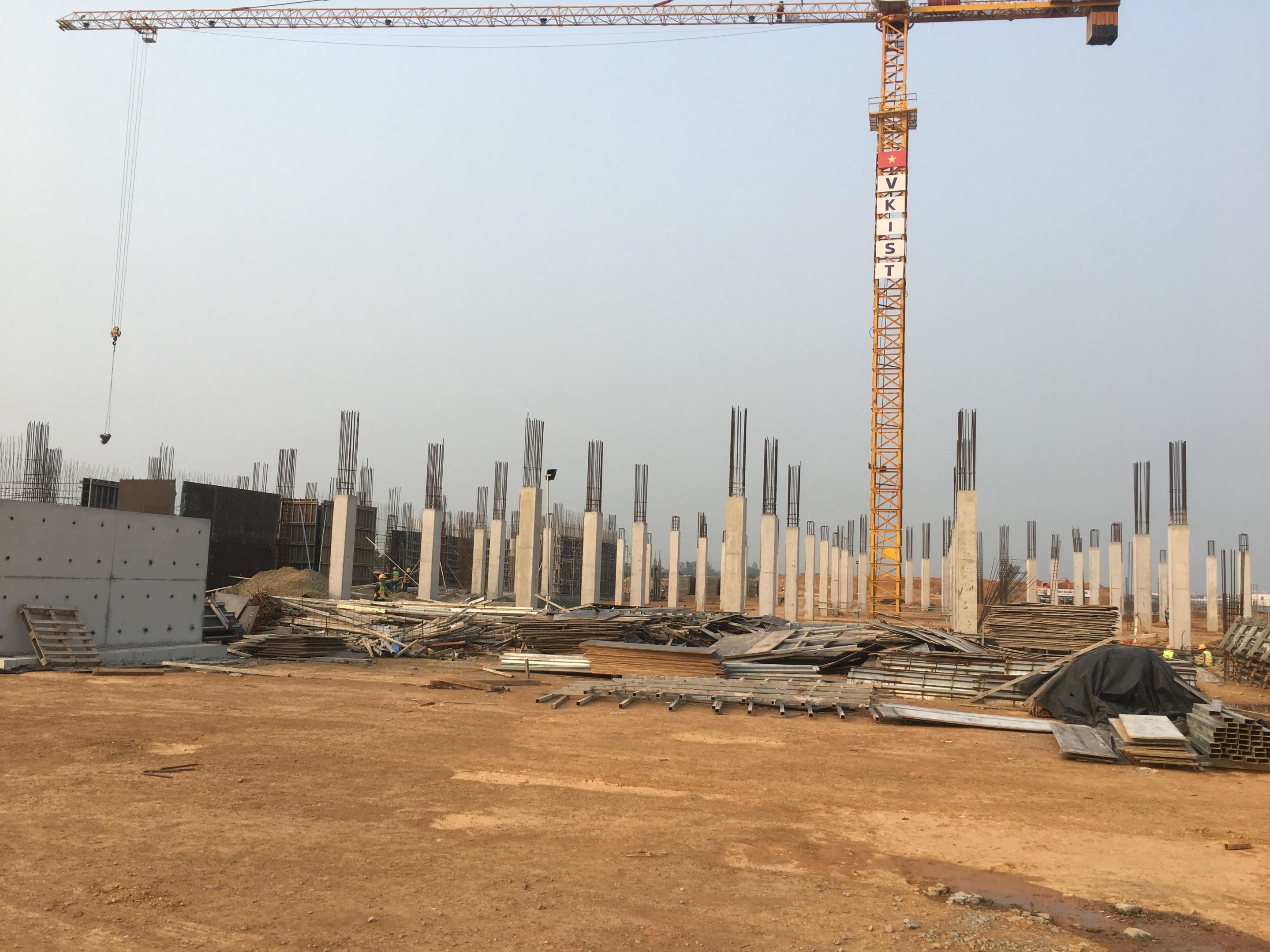 Tiến độ xây dựng tuần 2 tháng 4/2019 (cập nhật đến ngày 10/4/2019)