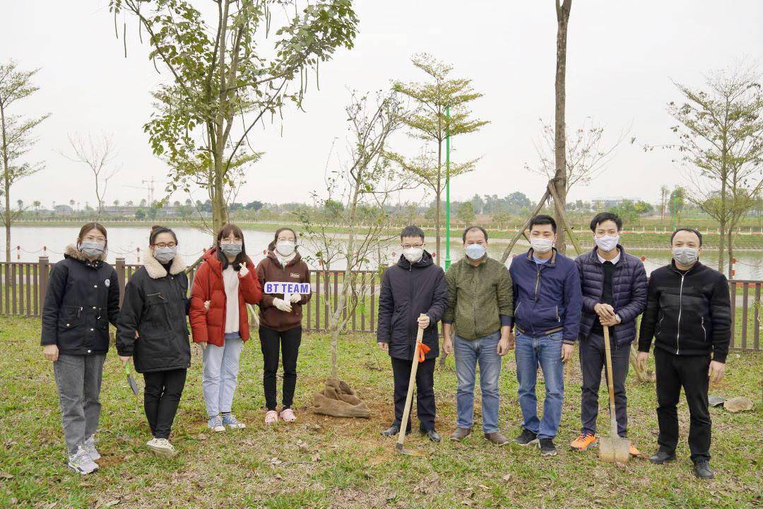 VKIST tree-planting festival in 2022