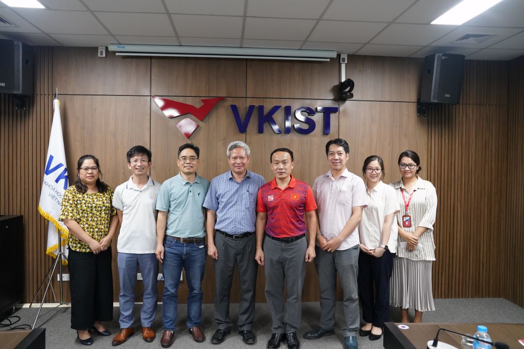 Vietnam Anti-Doping Agency visited and worked with VKIST