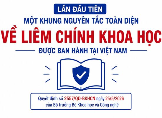 Lần đầu tiên, một khung nguyên tắc toàn diện về liêm chính khoa học được ban hành tại Việt Nam