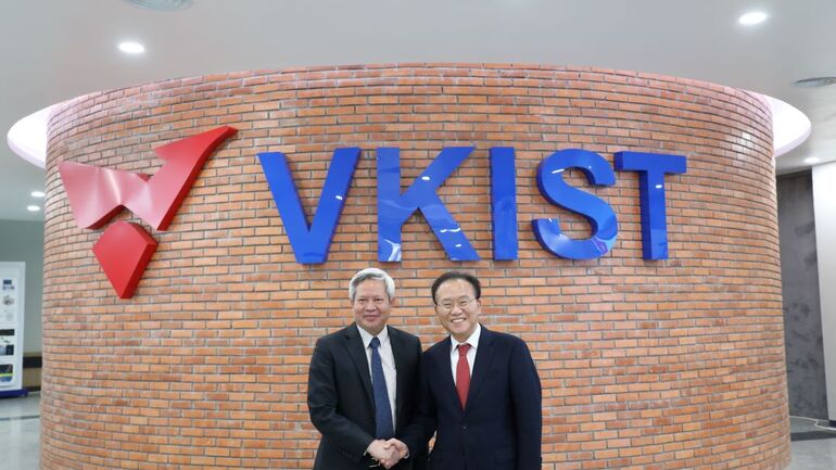 VKIST đón Đoàn đại biểu Ủy ban Đối ngoại và Thống nhất Hàn Quốc  dịp đầu Xuân Quý Mão 2023