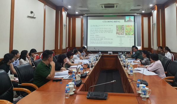 Họp hội đồng tuyển chọn nhiệm vụ KH&CN cấp bộ “Nghiên cứu sản xuất tinh bột kháng (RS-3) từ tinh bột dong riềng (Canna edulis) ứng dụng trong sản xuất thực phẩm có chỉ số đường máu thấp”