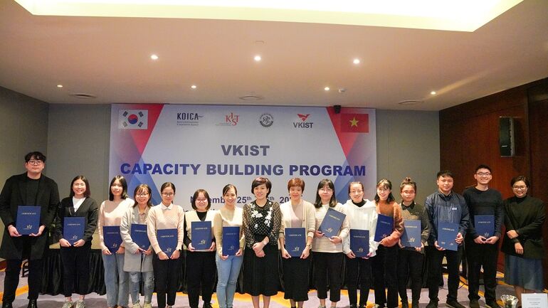 The last capacity building program in 2021 of VKIST