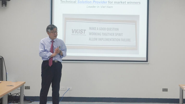 Training course on State management skills in science and technology for VKIST staff