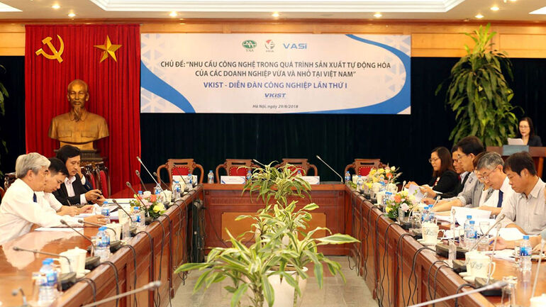Nhu cầu công nghệ trong quá trình sản xuất tự động hóa của các doanh nghiệp vừa và nhỏ tại Việt Nam