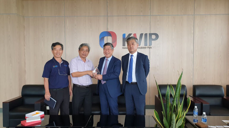 Thăm và làm việc với Vườn ươm công nghệ công nghiệp  Việt Nam – Hàn Quốc (KVIP- Korea - Viet Nam Incubator Park)