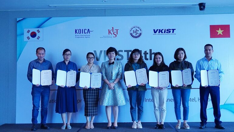 VKIST tham gia Khóa tập huấn trực tuyến lần thứ 3  do Viện Khoa học và Công nghệ Hàn Quốc (KIST) tổ chức