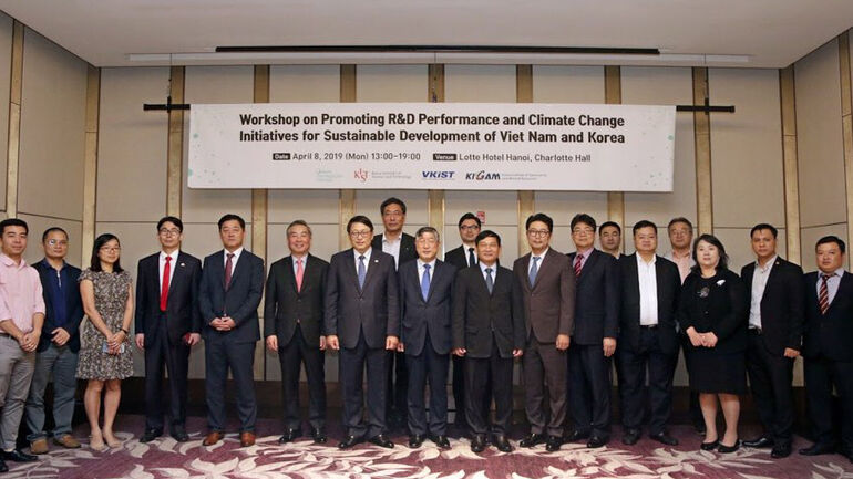 Workshop on Promoting R&D Performance and Climate Change Initiatives for Sustainable Development of Viet Nam and Korea