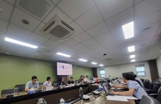Hội đồng nghiệm thu chính thức đề tài KH&CN cấp Bộ “Nghiên cứu quy trình công nghệ chiết xuất cao định chuẩn giàu saponin từ cây rau má"