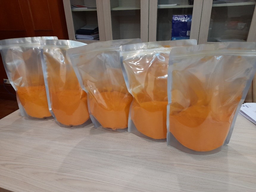 Tóm tắt kết quả nghiên cứu đề tài khoa học cấp Bộ "Nghiên cứu nâng cao hiệu suất quy trình chiết curcuminoid từ nghệ (Curcuma longa L.) qui mô pilot và xây dựng phương pháp xác định nguồn gốc curcuminoid tự nhiên"