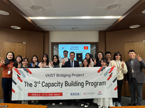VKIST tăng cường đào tạo năng lực cán bộ tại KIST